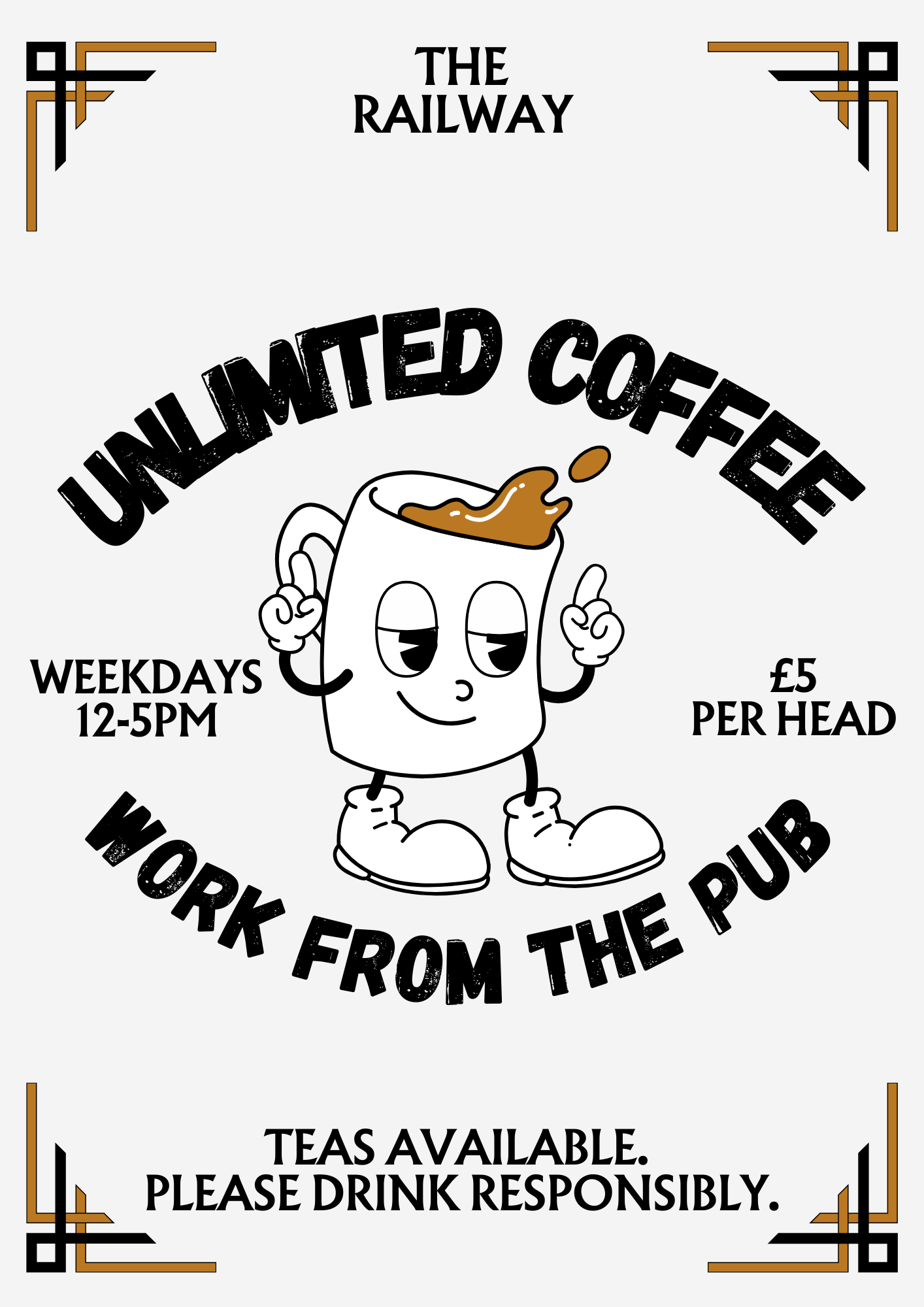 UNLIMITED COFFEE The Railway